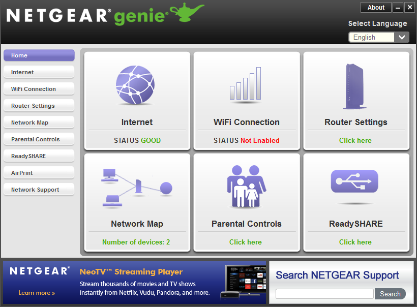 Netgear genie download for windows 7